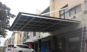 Contoh model kanopi baja ringan tanpa tiang. Contoh Gambar Desain Kanopi Baja Ringan Tanpa Tiang Kanalmu