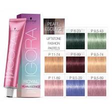 details about schwarzkopf igora royal pearlescence 60ml all colours