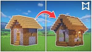 These 190 minecraft build ideas life hacks tips tricks ideas and designs are for your house ideas or idea build tutorial world in survival minecraft. Minecraft Small Farm Village House Transformation 2 Survival Build Youtube Minecraft Crafts Minecraft Farm Minecraft Cottage