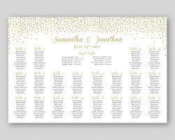 Personalized Printable Wedding Seating Chart Digital