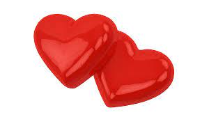 Two Love Hearts Png Image Download Love Heart Free Anime Photo Frame Gallery