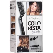 Adding blonde highlights helps to create definition and dimension. L Oreal Paris Colorista Bleach Ombre Shop Hair Color At H E B