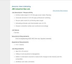 Jmi Industrial Gas Ltd Position Executive Sales Amp Marketing Jobs Opportunity Vacancy Sales And Marketing Jobs Marketing Jobs Sales And Marketing