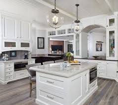 Bronze Clear Glass Globe Pendants Are By Regina Andrew Classic Gambrel Style Shingle Home Gambrel Style Bronze Kitchen Beautiful Kitchens