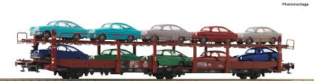 Ls models brengt sinds oktober 2010 haar versie van deze autotransportwagen in schaal 1:87. Modellbahn Scheierlein Roco 76459 Autotransportwagen Db