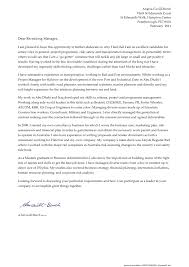 Environmental Consultant Cover Letter February 2021