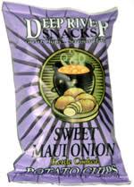 Save when you order deep river snacks kettle cooked potato chips sweet maui onion and thousands of other foods from giant online. Deep River Snacks Sweet Maui Onion Kettle Cooked Potato Chips