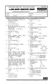 Maybe you would like to learn more about one of these? Download Soal Ukk Uas Genap Matematika Kelas 2 Sd Mi Semester 2 Terbaru Tahun 2017 Rief Awa Blog
