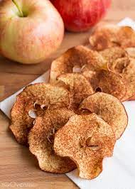 Cinnamon Sugar Apple Chips That Oven Feelin Cinnamon Sugar Apples Cinnamon Apple Chips Apple Chips Baked