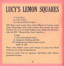 Franklyspeaking Lucy S Lemon Bars Lemon Bars Lemon Squares Lemon Squares Recipe