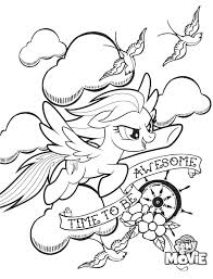 My little pony coloring pages fluttershy mylittleponycoloringpages. My Little Pony The Movie Coloring Pages Youloveit Com