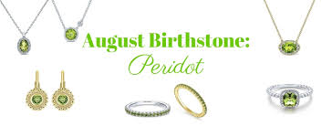 august birthstone peridot