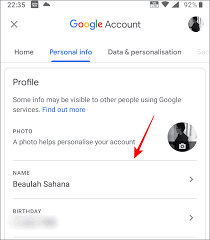 How do you change your birthday on gmail? How To Change Your Name On Google Meet Techstory