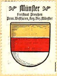 Munster Westfalen Wappen Von Munster Westfalen Coat Of Arms Crest Of Munster Westfalen