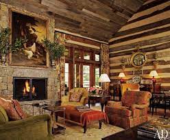 19 stunning rustic living rooms with charming stone fireplace rustikales haus plantagenhaus rustikale hutte