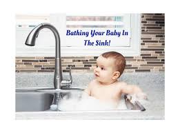 The blooming baby bath, which is shaped like a lotus flower, is made from polyester plush, and fits in most sinks. Can You Bathe A Baby In A Sink Kitchen Bathroom Laundry How To Natural Baby Life