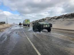 Ncdot Crews Trying To Open N C 12 Before Next High Tide