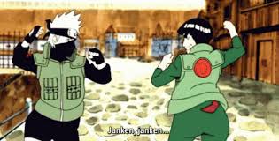 The eternal rivalry is between kakashi of the sharingan and the might guy. Can We Just Appreciate The Amazing Friendship Between Kakashi Gai Naruto