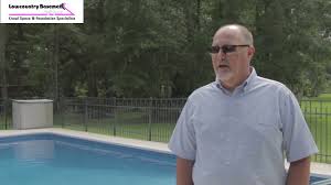 solution for a sinking pool deck in