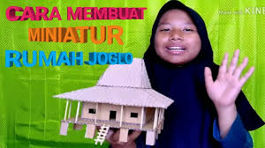 Kumpulan contoh 10 desain rumah adat jawa timur joglo. Cara Membuat Miniatur Rumah Joglo Dari Kardus Bekas Youtube