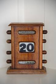 Edwardian Mahogany Desktop Perpetual Calendar Diy Desk Calendar Wood Calendar Wooden Calendar