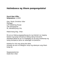 Put your mouse over (or tap, for mobile . Mga Halimbawa Ng Liham Pdf