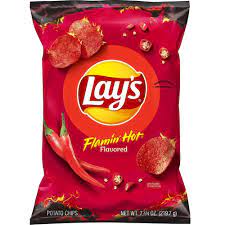 Lay S Flamin Hot Flavored Potato Chips 7 75oz In 2021 Lays Potato Chips Potato Chips Hot Chip