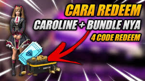 Update kode redeem ff terbaru 26 februari 2021, tukarkan kode redeem free fire bulan februari 2021 Cara Redeem Bundle Caroline Free Fire Battleground Youtube