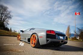 Rose gold lamborghini aventador with powder coated rims wrapped in rose gold! Gallery Lamborghini Murcielago On Rose Gold Pur Wheels
