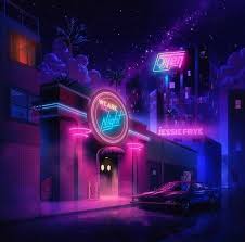 Neon Nights Club Neon Aesthetic Synthwave Art Retro Waves