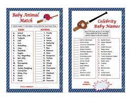 Baseball Baby Shower Game Red And Blue Baseball Theme Baby Etsy Baseball Baby Shower Baseball Baby Baby Shower Game Cards
