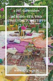 Diynstag 9 Diy Gartenideen Im Boho Stil Und Umgestaltungstipps Von Leelah Diy Gartenideen Garten Ideen Garten