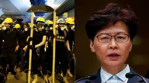 Hong Kong tensions rise after protesters deface Beijing office