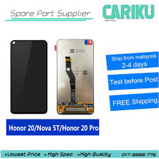 Do you have broken screen on nexus 6p, p10, p9, p8, ascend p7, mate 7? Huawei Nova 5t Honor 20 Lcd Touch Screen Replacement Cariku Shopee Malaysia