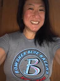 Ms Crabtree's Blue Racer gear...