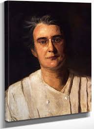 Portrait Of Lucy Langdon Williams Wilson By Thomas Eakins