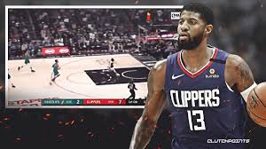 Последние твиты от paul george (@yg_trece). Clippers Video Paul George Gets Away With Worst Travel Vs Grizzlies