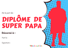 Check spelling or type a new query. Diplome Fete Des Peres Super Papa A Imprimer 3