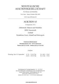 wag auktion 63 by wag auktionen issuu