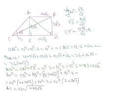 Calculati aria trapezului isoscel abcd ce are bazele ab=12cm, cd=36cm, iar ad=bc=15cm. In Trapezul Dreptunghic Abcd Cu M A M D 90 Ab Ad 12 Radical 3 Si M C 60 Calculati Perimetrul Si Brainly Ro