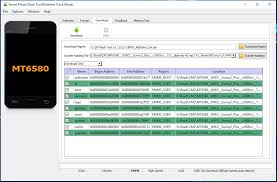 After load frp scatter file now move to format tab and select manual format flash. Rom Wiko Sunny 2 Plus