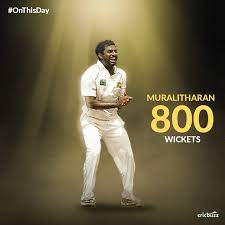 Muttiah muralitharan says farewell to his glorious test cricket career at 800 wickets. Cricbuzz Onthisday Muttiah Muralitharan Ended His Test Facebook