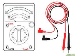 How To Use A Multimeter With Pictures Multimeter Ohms Electrical Components
