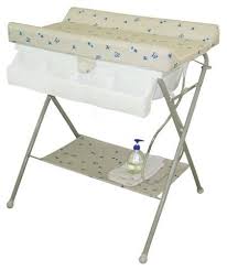 Choose from a wide variety including basic diaper stations to furniture quality dressers. Foldable Baby Bathtub Baby Changer Combo Set Beige Color Buy Online In Jordan At Jordan Desertcart Com Productid 19617971
