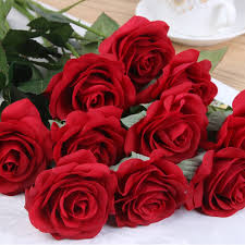 A wide variety of blue silk roses options are available to you, such as wedding, christmas and easter.you can also choose from decorative flowers. Wholesale Real Touch Single Long Stem Velvet Silk Rose Flowers White Blue Multi Color Artifical Roses For Wedding And Home Decor Buy Artifical Roses Artifical Roses For Wedding And Home Decoration Single Long
