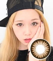 盛れるデカ目カラコン【１年カラコン】 マドンナ ブラウン Madonna Brown