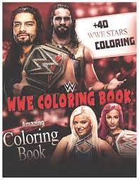 You can also download or link directly to our wwe coloring books and coloring sheets for free ‐ just click on the pictures to view all the details. Wwe Coloring Book Amazing Coloring Book Wrestling 40 Fun And Relaxing Wwe Coloring For Adults Kids Boys Girls Paperback Vroman S Bookstore