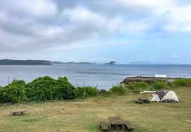本当は教えたくない 佐賀県の七ツ釜キャンプ場は無料で海釣りもできる穴場だった キャンプ場 キャンプ 唐津 観光