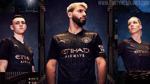 Manchester city are showing off their new away kit made from plastic bottles in los angeles. Manchester City 20 21 Away Kit Released Footy Headlines