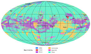 First Global Geological Map Of Saturns Moon Titan Released